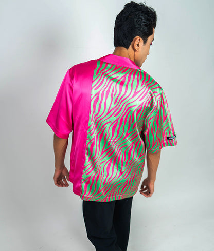 DANCING PINK ज़ेबरा Unisex Kimono