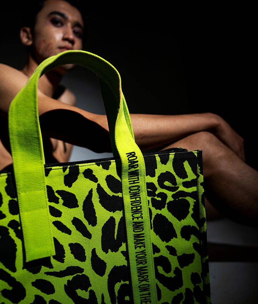 WORKING JAANWAR Unisex Green bag